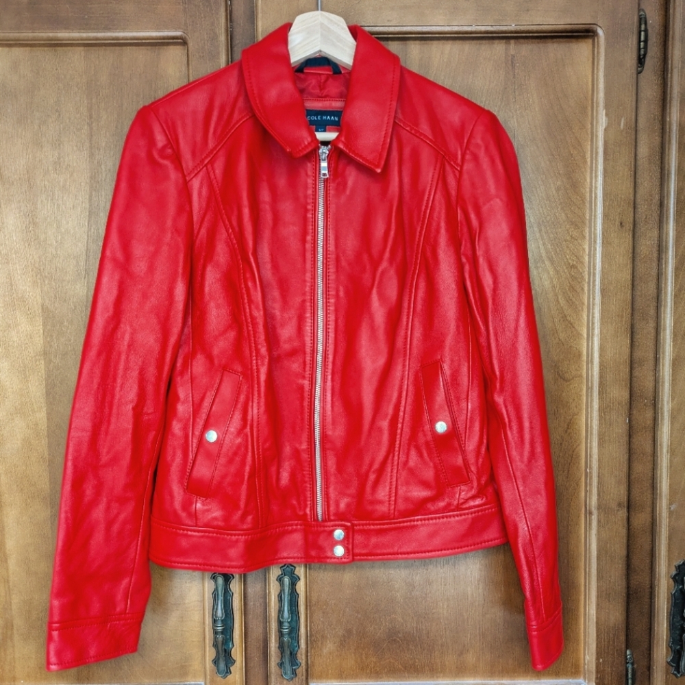 Cole Haan Leather Jacket